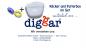 Preview: DIGGAR® Clickertraining, 3-teilig, Clicker / Silikon-Futterbeutel und ausführliches Clickertrainings Video als QR Code