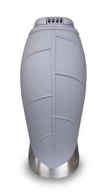 DIGGAR® Hundetrinkflasche aus Edelstahl und Silikon, RED DOT AWARD, Farbe grau