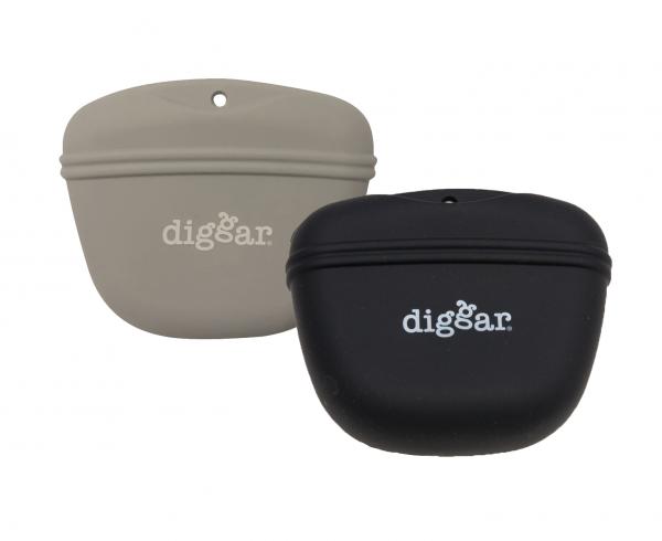 DIGGAR® Snackbeutel, Silikon Futtertasche - 2er Set