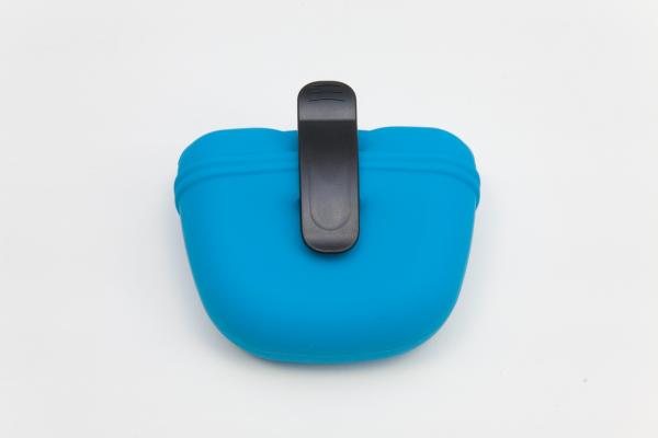 DIGGAR® Snackbeutel, Silikon Futtertasche, Farbe blau